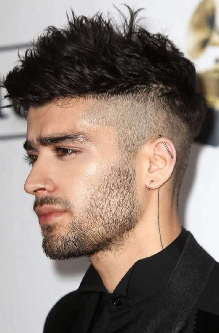 Long Top Short Sides Hairstyle- 11 Beard that Suits this style