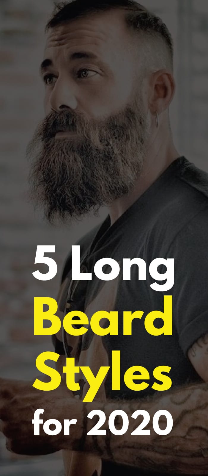 20 Hottest Long Beard Styles for Men to Rock in 2020!